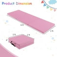thumbnail image 3 of Gymax Tri-Fold Folding Exercise Mat 6 ft x 2 ft Portable Gymnastics Tumbling Mat Yoga, 3 of 7