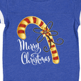 thumbnail image 4 of Inktastic Merry Christmas Red and Gold Candy Cane Boys or Girls Baby Bodysuit, 4 of 5