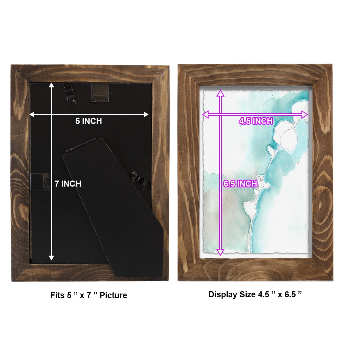 Ginkgo on Dusty Teal VII - Framed Print w/glass - Walnut