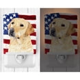 thumbnail image 2 of USA American Flag with Labrador Ceramic Night Light, 2 of 2