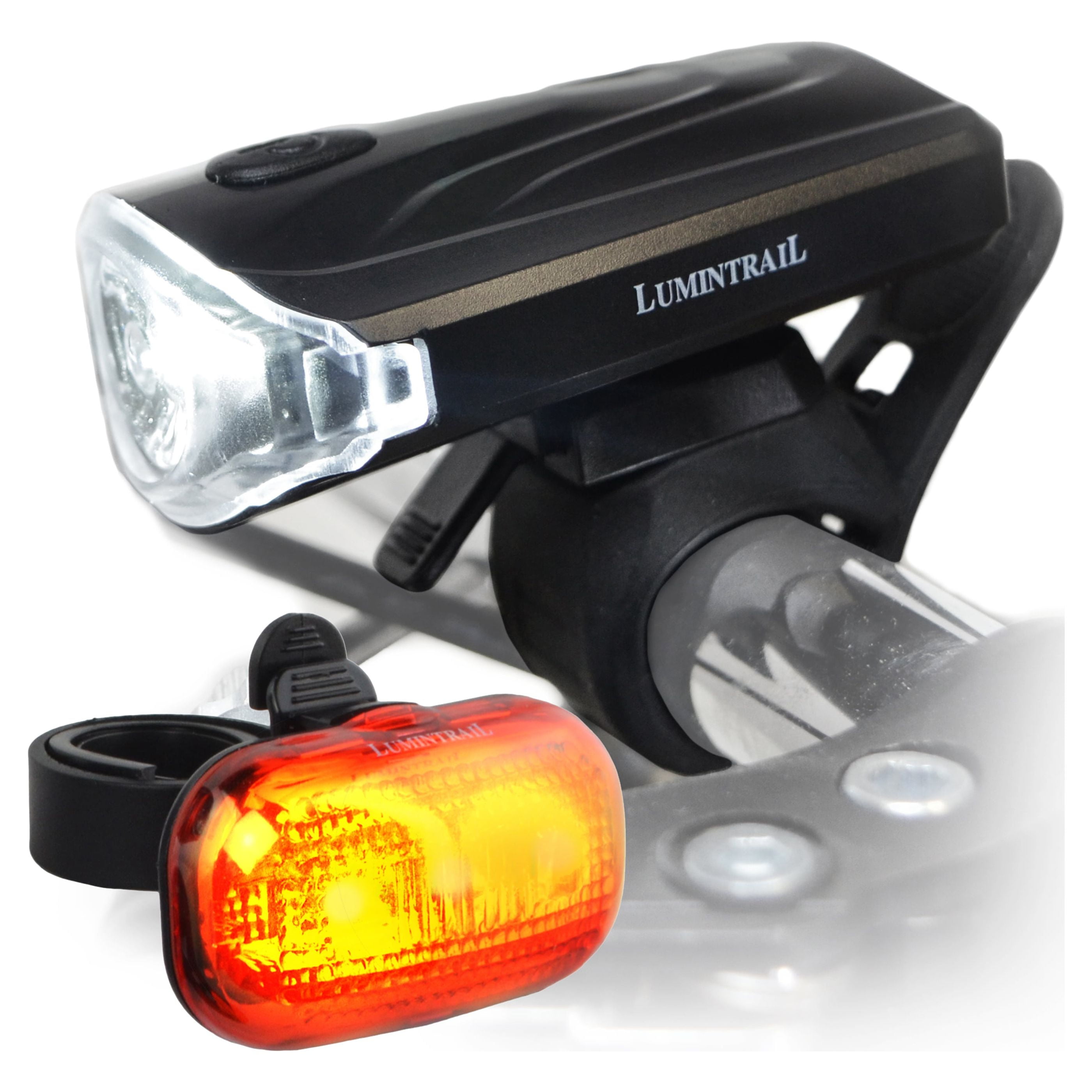 Zefal Manta Deluxe 2.0 Bike Front and Rear Light Set (100 Lumens