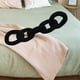 thumbnail image 5 of Cojín decorativo con forma de cadena y nudo para dormitorio, sofá o sofá Negro, 5 of 8