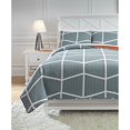 thumbnail image 5 of Gage Coverlet Set-Color:Gray/Orange,Size:Twin, 5 of 6