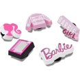 thumbnail image 1 of Crocs Jibbitz Barbie 5 Pack Shoe Charms | Jibbitz for Crocs, 1 of 5