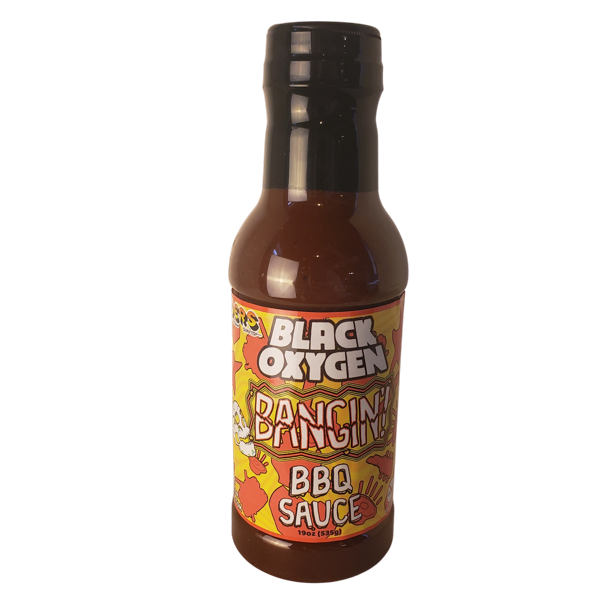 Black Oxygen Bangin Bbq Sauce Grinders Kansas City 19 0 Oz Walmart Com Walmart Com