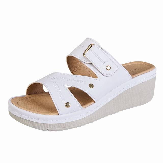 Plataforma Para Mujer CASTALIA 157-40 Blanco