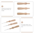 thumbnail image 3 of Miangastore Craft DIY Needles Felting Needles Assorted Color 68-Pcs 3.5x0.6x0.6in, 3 of 9
