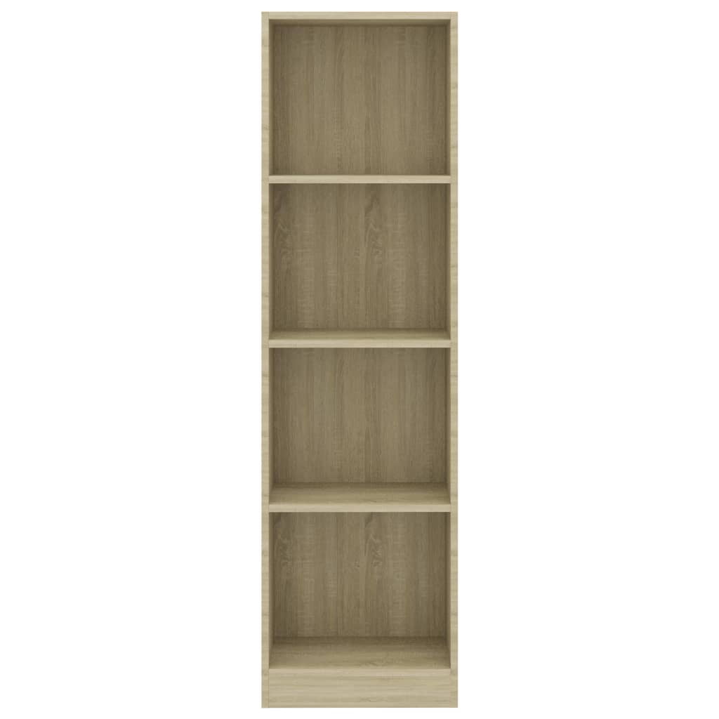 Kepooman 4-layer Modern Floor Cabinet, Home Book Cabinet,Side Corner Storage Cabinet for Kitchen, Wood White Kepooman 4-layer Modern Floor Cabinet, Home Book Cabinet,Side Corner Storage Cabinet for Kitchen, Wood White