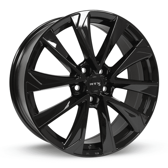 RTX Noda 19x7.5 5x114.3 ET40 CB60.1 Gloss Black Wheel