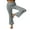 Black White, variant on KOMOO Women Yoga Long Pants Plus Size Cross Waist Leggings Solid Color Tie-dyed Printed Pattern Yoga Sport Pants