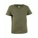 thumbnail image 1 of Camiseta Infantil De Jersey De Algodón pieles De conejo VERDE MILITAR 24MOS 3401, 1 of 1