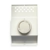 Cadet Single-Pole Electric Baseboard-Mount Mechanical Thermostat in Almond