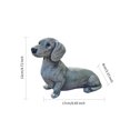 thumbnail image 2 of Escultura De Perro En Miniatura, Estatua De Jardín, Figura De Perro, Figura De Cachorro De Resina, Estatua De Animal Encantador, Adorno De Jardín, Decoraciones Para Interior Y Exterior, Patio, Césped Methold HA020531-00, 2 of 7