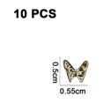 thumbnail image 2 of 10 piezas de dijes de mariposa para uñas, 7 gemas de mariposas, suministros para decoración de uñas, 2 of 5