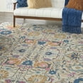 thumbnail image 6 of Nourison Passion Ivory/Multicolor 9' x 12' Area Rug, Boho, Moroccan, Bed Room, Living Room, Dining Room, Kitchen, , Easy Cleaning, Non Shedding (9' x 12'), 6 of 8