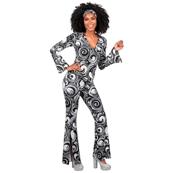 Women's Foxy Disco Jumpsuit Costume | Disco Costumes
