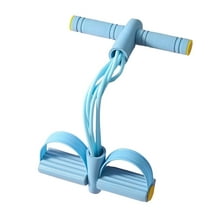 6-Tube Pedal Resistance Band Multifunction Tension Rope Elastic Yoga Pedal Puller Body Stretching Trainer Home Gym Workout Equipment
