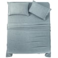 thumbnail image 1 of Juego de sábanas Utopia Bedding Queen de microfibra cepillada, gris, 4 unidades, 1 of 7