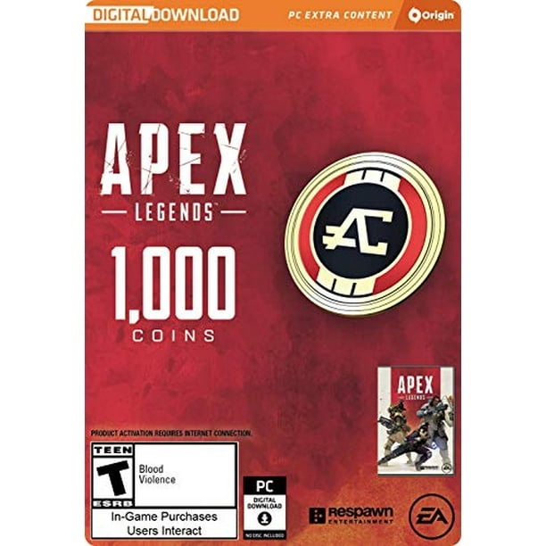 Apex Legends 1 000 Apex Coins Online Game Code Walmart Com