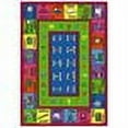 thumbnail image 2 of LenguaLink (French) 5'4" x 7'8" Area Rug In Color Multi, 2 of 2