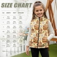 thumbnail image 7 of Pzuqiu Capybara Girl Outerwear Vest Size 2 Versatile Casual Winter Lightweight Sleeveless Fleece Jacket with Pocket Personalized Wind Proof Warm for Teen Girls Trendy, 7 of 7