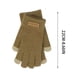 thumbnail image 3 of Guantes de invierno con pantalla táctil para hombre y mujer | Guantes de punto con forro polar grueso | Guantes térmicos de ciclismo resistentes al viento | Compatibles con pantalla táctil para, 3 of 6