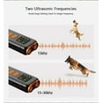 thumbnail image 3 of Dual mode portable dog trainer: high-definition display+LED flashlight, indoor and outdoor safety and anti barking solution, 3 of 5
