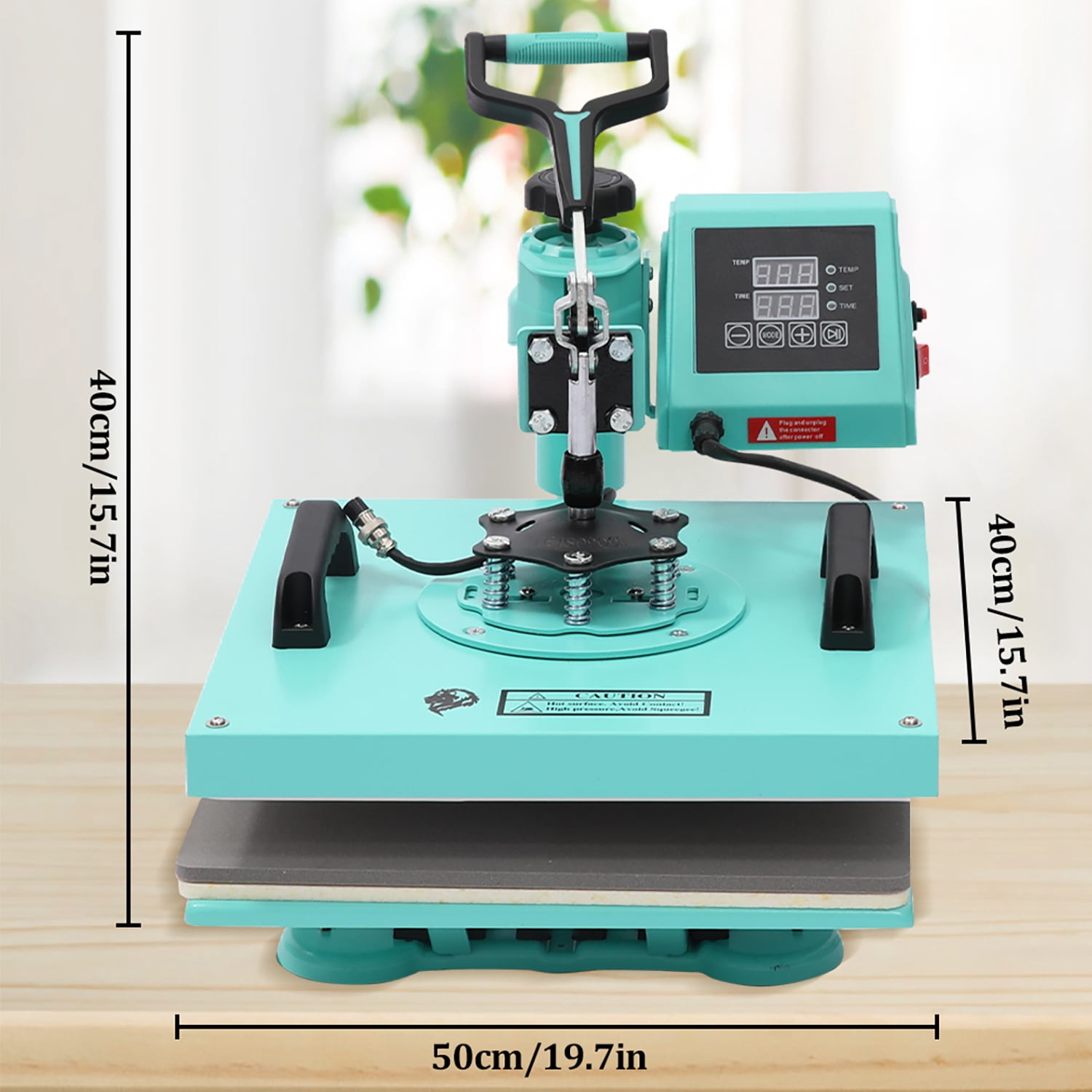 Yiwa 6-in-1 Sublimation Heat Press Machine, 15"x15"