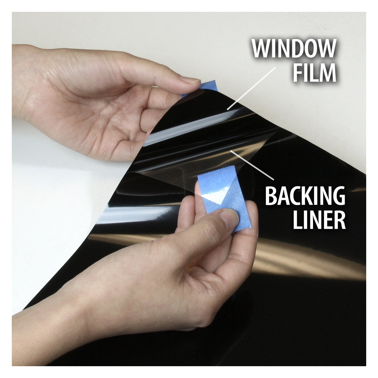 BDF S8MB05 Security and Daytime Privacy 8 Mil Black 5 (Very Dark) Window Film 36in X 12ft