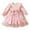 w93# Pink131, variant on Wuxian Girls Knitted Mesh Tutu Dresses Ruffles Long Sleeve Round Neck Star Sequins Print Cute Bowk Tulle Dress Winter Thermal Cozy Clothing Fall Dresses,Pink,12-18 Months