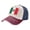 Navy And Red, variant on Men Women Mexico-Flag Distressed Twill Cotton Baseball Cap Vintage Adjustable Dad Hat
