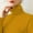 503_Yellow, variant on YEJIMAN Black V Neck T Shirts For Women, Autumn and Winter New Internal Turtleneck Sweater Women Pile Pile Collar Elastic Bottom Shirt Slim Slim European and American Knitted Top