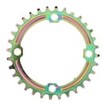 thumbnail image 2 of Disco De Dientes Positivo Y Negativo Para Bicicleta, Disco De Dientes De Bicicleta De Color Chapado, Ciclismo De Aleación De Aluminio Para Montar ANGGREK 34T, 2 of 8