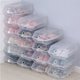 thumbnail image 4 of Caja de plástico para guardar zapatos (2 unidades), gruesa, antipolvo, transparente, grande, para hombres y mujeres (blanca), 4 of 6