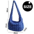 thumbnail image 2 of Bolsos para mujer Bolso de mano acolchado para mujer Bolso acolchado Bolso acolchado Bolso de mano ligero e hinchado Bolso de hombro acolchado, 2 of 5