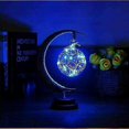 thumbnail image 1 of ZHAOCHENG Lámpara de noche LED con forma de luna, lámpara lunar encantada, luz de mesa para dormitorio, regalo para niños, color azul, 1 of 1