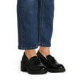 thumbnail image 6 of No Boundaries Women's Platform Heeled Penny Loafers, 6 of 6