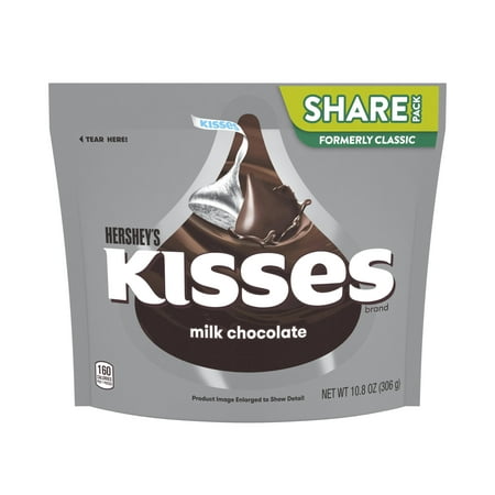 Hersheys Kisses Milk Chocolate Candy - 10.8oz