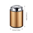 thumbnail image 3 of Mini afeitadora eléctrica recargable de metal, carga rápida tipo C, IPX7 resistente al agua, cuchillas de acero inoxidable, portátil para el cuidado personal masculino y viajes, 3 of 5