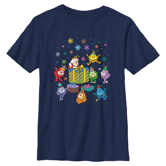 Boys Rainbow Brite Colorful Holiday Sprites T Shirt