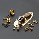 thumbnail image 4 of Wosthever Botón de correa Estructura metálica Tamaño compacto Instalación práctica Conector de audio Accesorios para instrumentos Panel de Accesorios para instrumentos musicales, 4 of 6