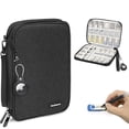 thumbnail image 1 of Funda para memoria flash USB Zealearn Organizer 24 USB, color negro, 1 of 8
