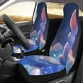 thumbnail image 3 of Fotbe Cloud Cute Rabbit Pattern Automotive Seat Covers for Cars Trucks and SUVs – Car Seat Covers for Front Seats,Protective Seat Covers,Vehicle Seat Covers, Set of 2, 3 of 9