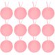thumbnail image 4 of 12 bolas de peluche de Navidad de 6 cm para colgar en el árbol de Navidad, adornos para el hogar, regalos de Año Nuevo 2025, 4 of 4