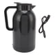 thumbnail image 1 of Hervidor eléctrico portátil de acero inoxidable de color negro para calentar té y café en el coche, 1300 ml, 1 of 8