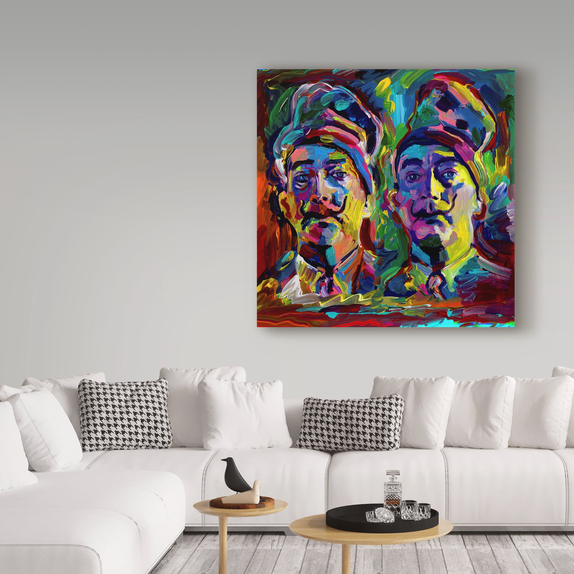Trademark Fine Art 'Salvador Dali Salvador Dali' Canvas Art by Howie Green