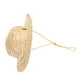 thumbnail image 3 of Sombrero de paja para niños, sombrero de playa con protección solar para niñas y niños, disfraz de granjero, sombrero tejido de ala ancha para verano y exteriores., 3 of 6