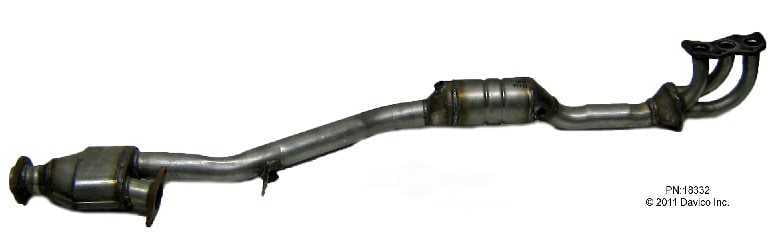 Davico Mfg 18332 Direct-Fit Catalytic Converter