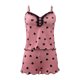 thumbnail image 3 of Lencería sexy para mujer Impreso Encaje Tentación Babydoll Ropa interior Cami Calzoncillos Pantalones cortos Ropa de dormir Calzoncillos Traje Fridja nalpqowj43859, 3 of 8