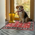 thumbnail image 4 of Wellber Vintage Area Rug for Bedroom,Soft Rugs for Living Room Nursery Carpet Home Decor,2'x3',Red, 4 of 6